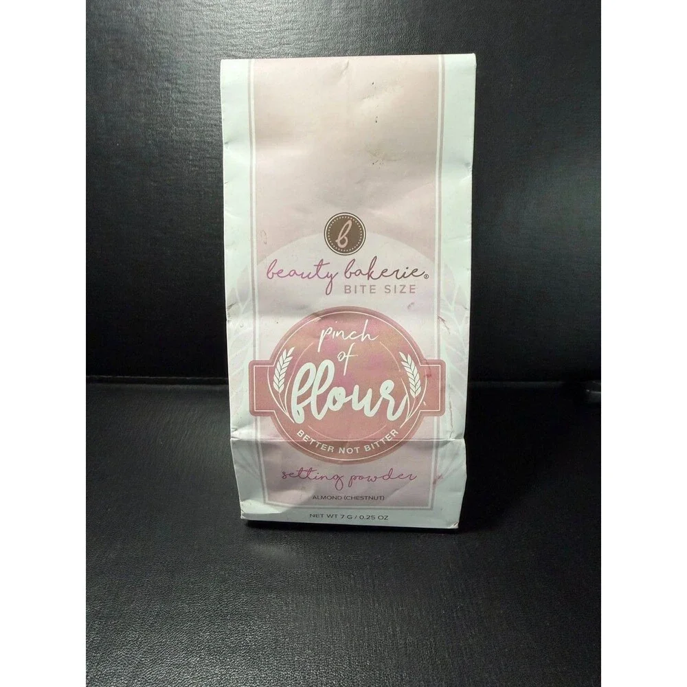 Beauty Bakerie Bite Size Pinch of Flour Setting Powder – Almond (Chestnut)